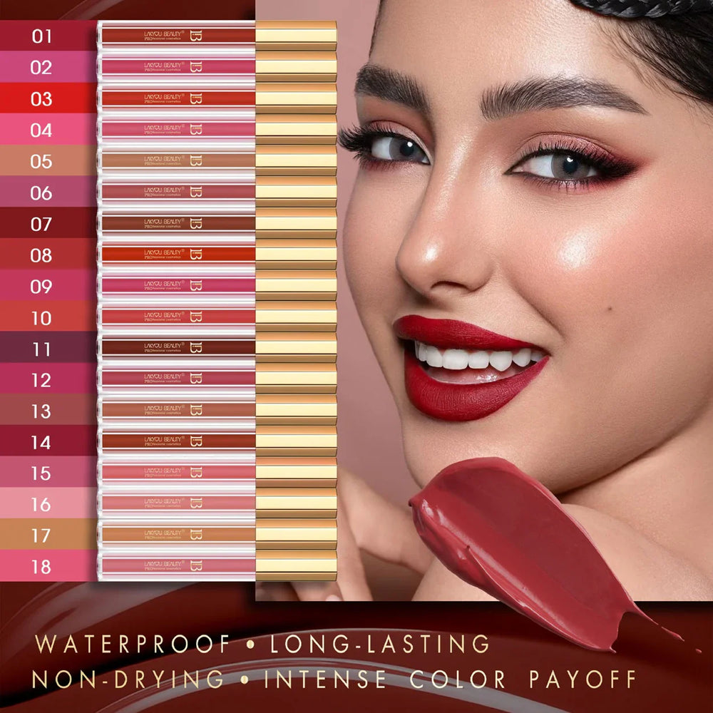 Lakyou Beauty Matte Allure Liquid Lipstick Pack of 6 Lakyou Beauty