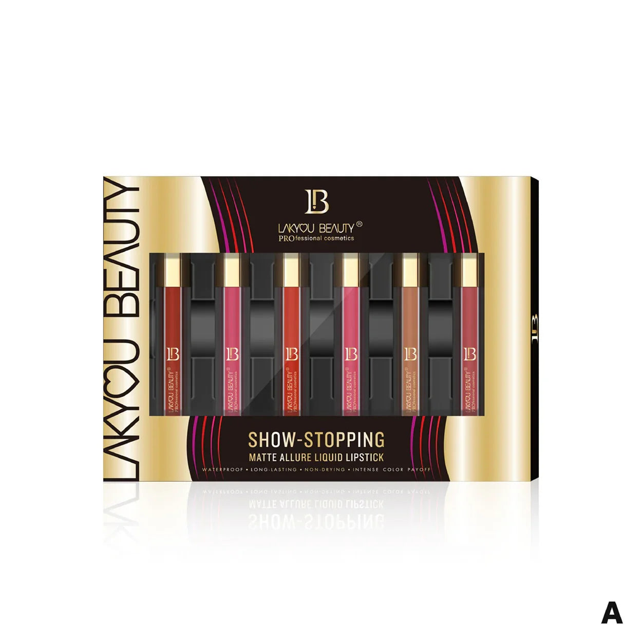 Lakyou Beauty Matte Allure Liquid Lipstick Pack of 6 Lakyou Beauty