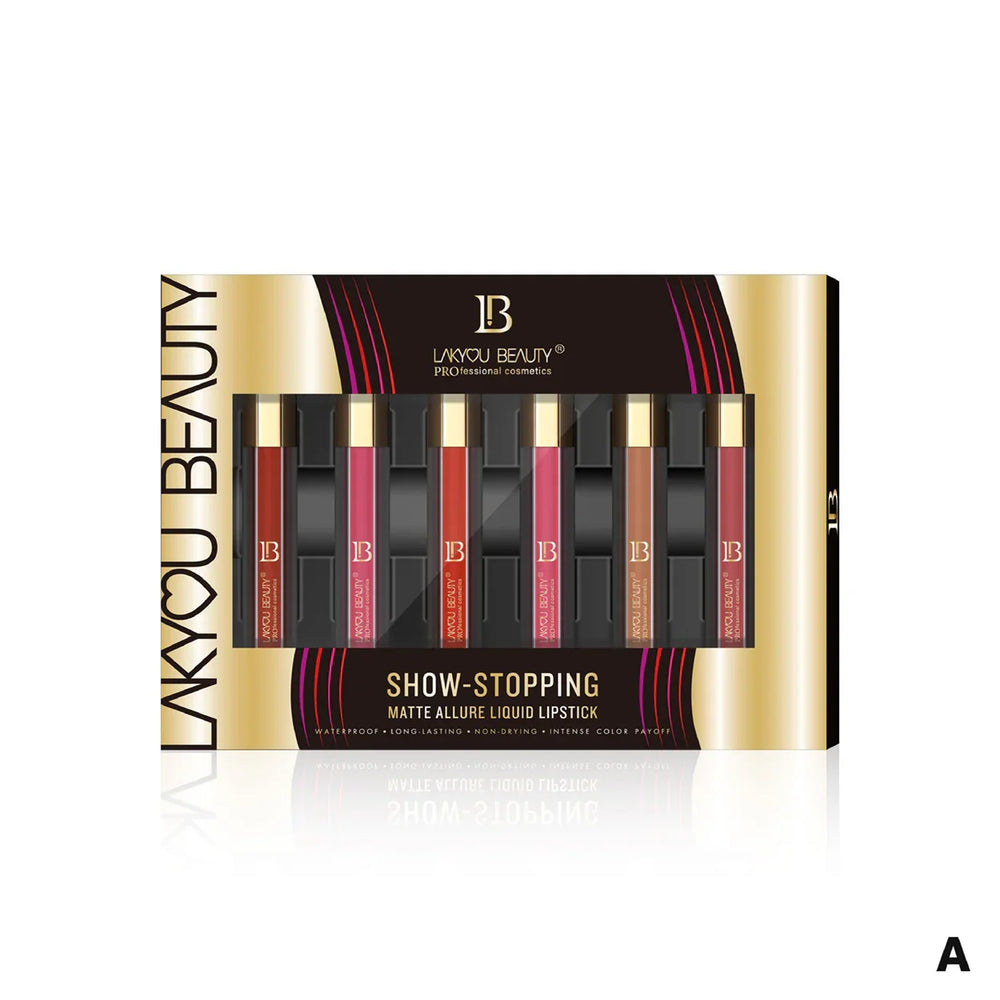 Lakyou Beauty Matte Allure Liquid Lipstick Pack of 6 Lakyou Beauty