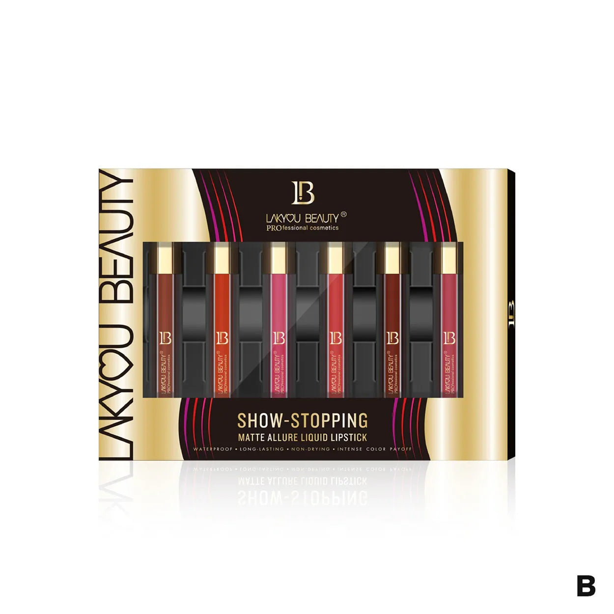 Lakyou Beauty Matte Allure Liquid Lipstick Pack of 6 Lakyou Beauty