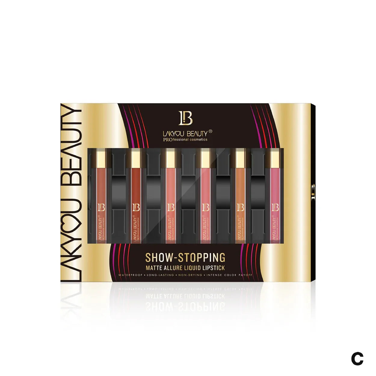 Lakyou Beauty Matte Allure Liquid Lipstick Pack of 6 Lakyou Beauty
