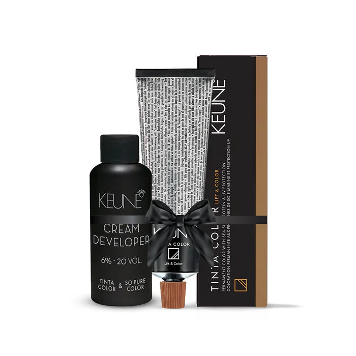 Keune Tinta deal Lift and Color Copper 444 with Keune Developer 20 Volume - 60 ml Keune