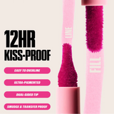 Huda Beauty Lip Contour Lip Stain For 12-Hour Wear
