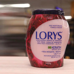 Lorys Hair Cream Keratin Rosa Mosqueta Basic 1000g Cosmia.pk