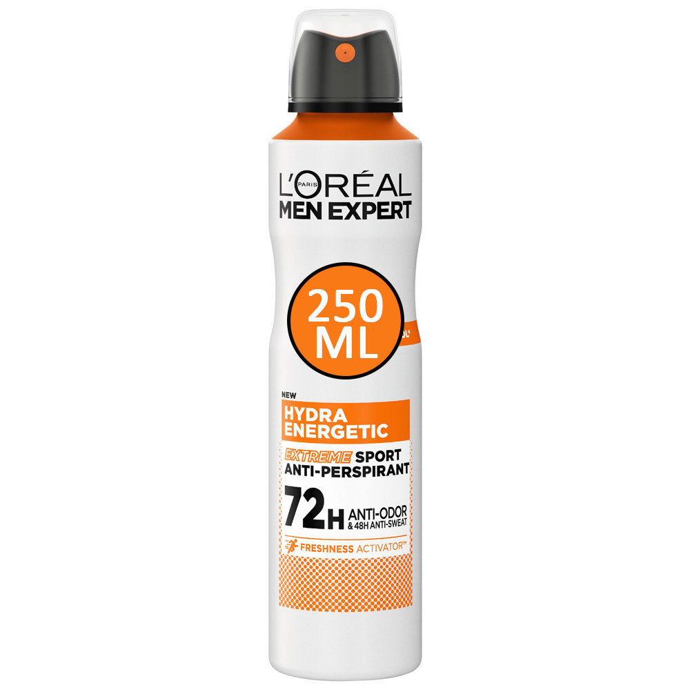L'Oreal Men Expert Hydra Energetic Extreme Sport Spray 250ml Loreal Paris