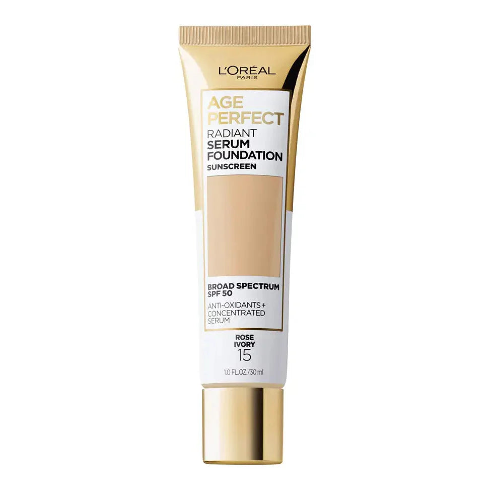 L'Oreal Paris Age Perfect Radiant Serum Foundation with SPF 50 - 30ml Loreal Paris