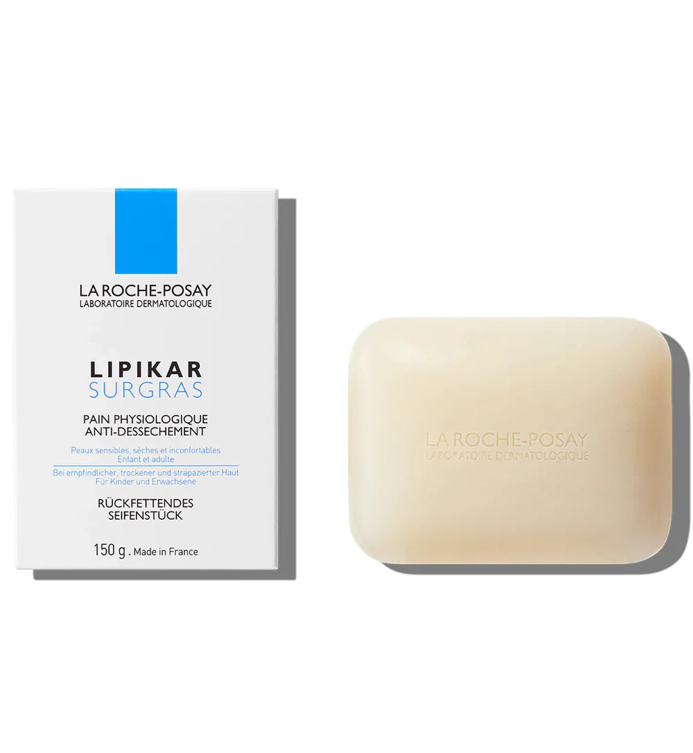 La Roche-Posay Lipikar Surgras Anti-Dryness Cleansing Bar Soap 150g La Roche Posay