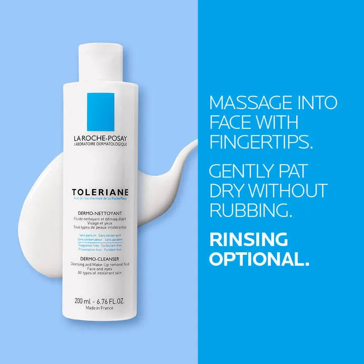 La Roche-Posay Toleriane Dermo-Cleanser Makeup Removal 200ml La Roche Posay