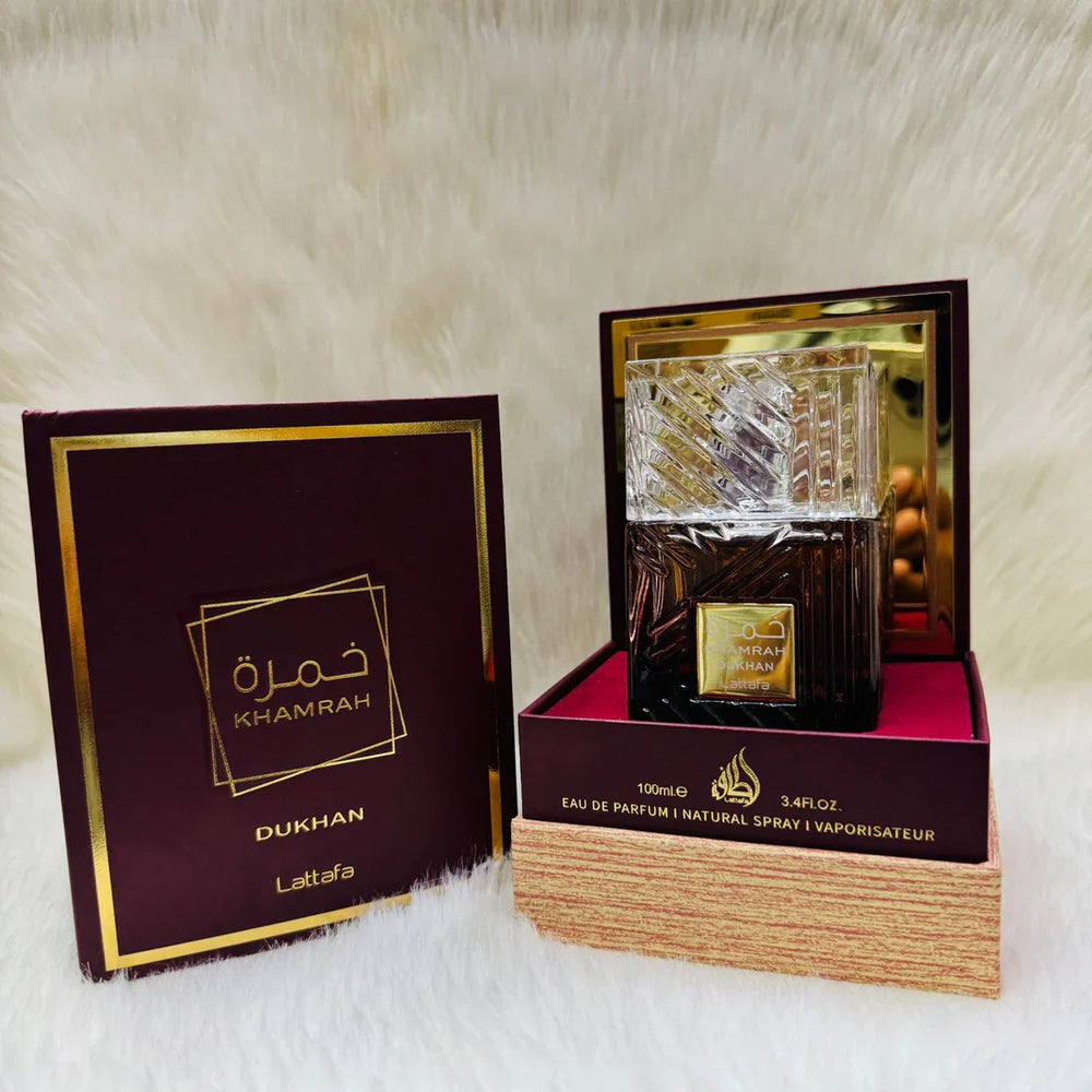 Lattafa Khamrah Dukhan Perfume for men and women - 100ml Lataffa