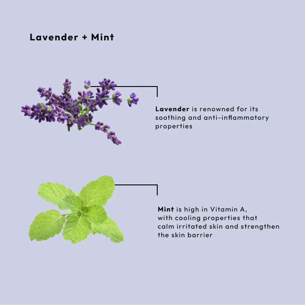 Be Care Love Lavender and Mint Calming Spa 4 Pcs Set Be Care Love