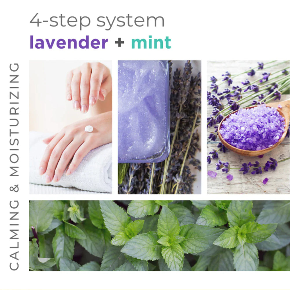 Be Care Love Lavender and Mint Calming Spa 4 Pcs Set Be Care Love