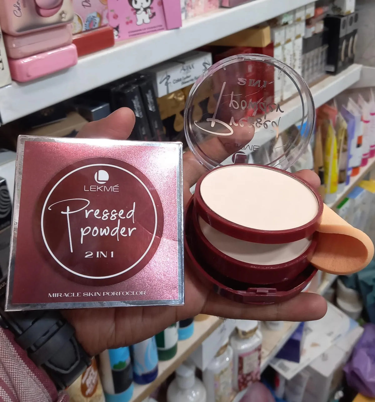 LEKME 2in1 Pressed Powder Lekme