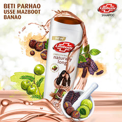 Lifebuoy Naturally Long Amla Reetha & Shikakai Strength Shampoo, 370ml Lifebuoy