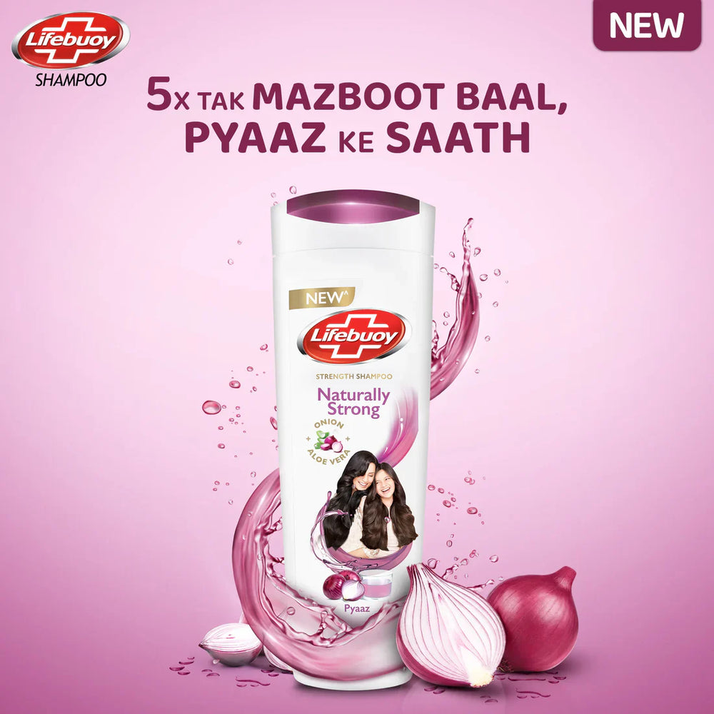 Lifebuoy Naturally Strong Onion & Aloe Vera Shampoo 175ml Lifebuoy