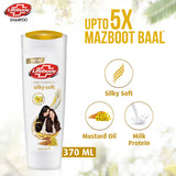 Lifebuoy Silky Soft Milk Protein + Mustard Oil Strength Shampoo 370ml