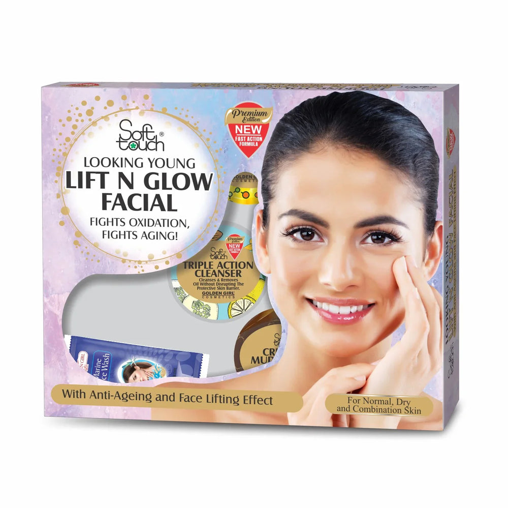 Soft Touch Lift n Glow Facial Set 9 items Soft Touch