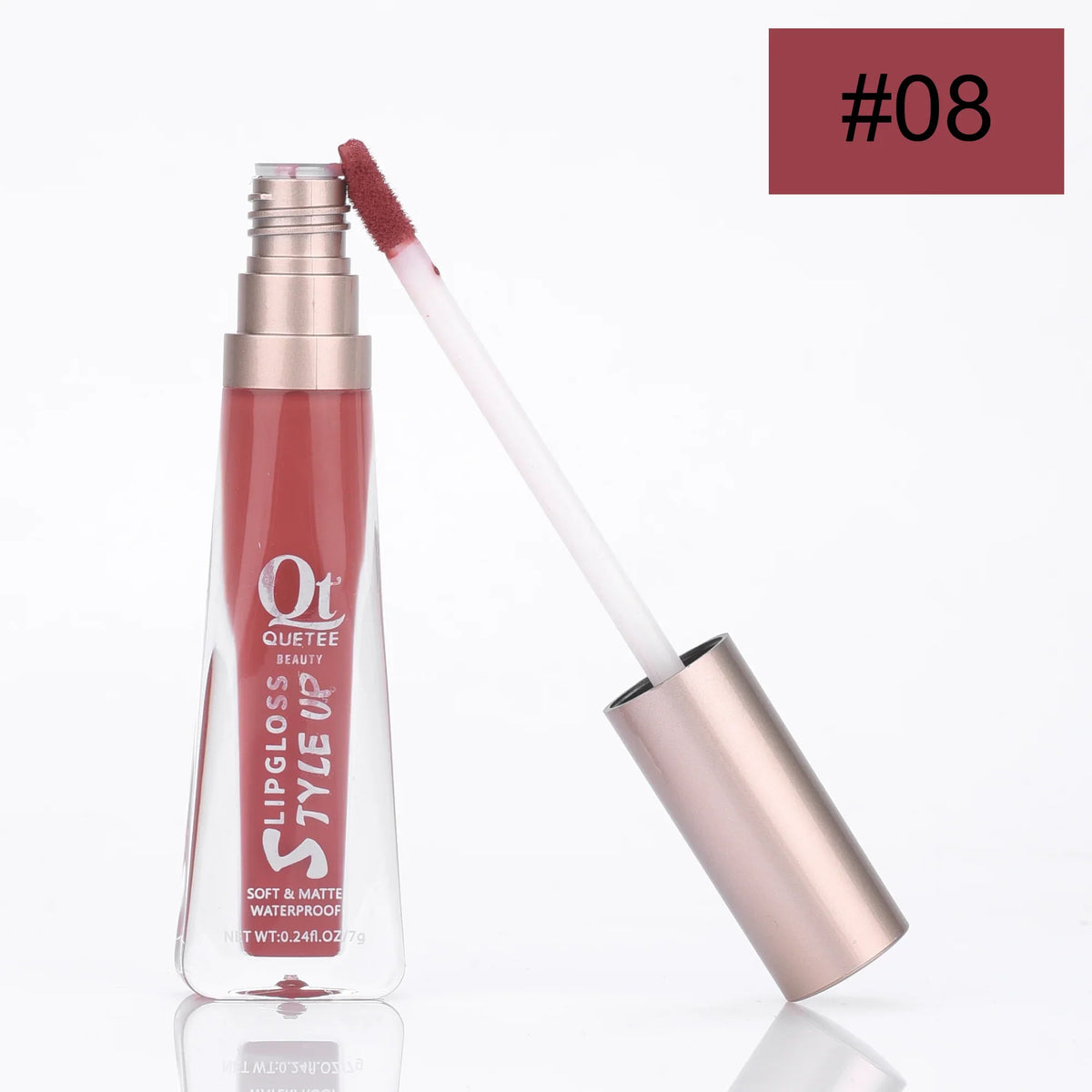 Quetee Beauty Lip Gloss - 08 Quetee