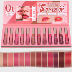 Quetee Beauty Lip Gloss 12 Color Pack Quetee