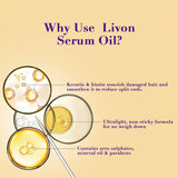 Livon Keratin & Biotin Smoothing Serum Oil - 100ml