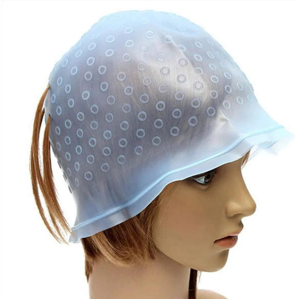 LORY Reusable Silicone Hair Highlighting Cap (Box Pack) Cosmia.pk