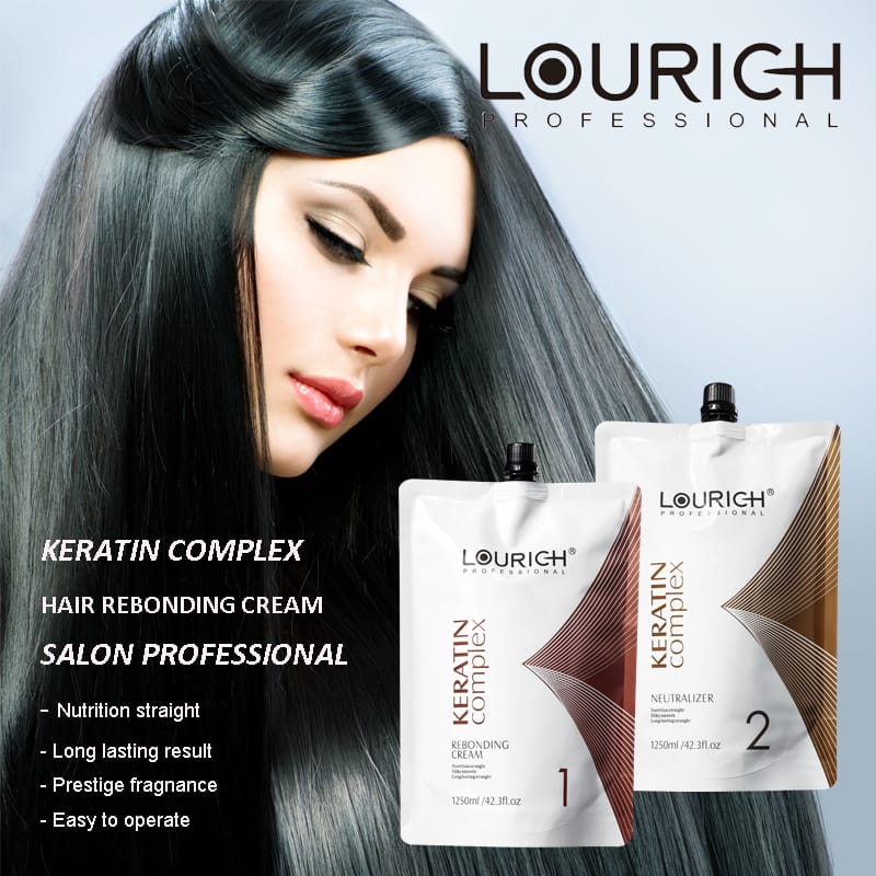 Lourich Professional Keratin Complex White Rebonding Kit (Each 1250m)l Lourich