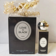 Love in Black Attar With Tasbeeh 6ml Cosmia