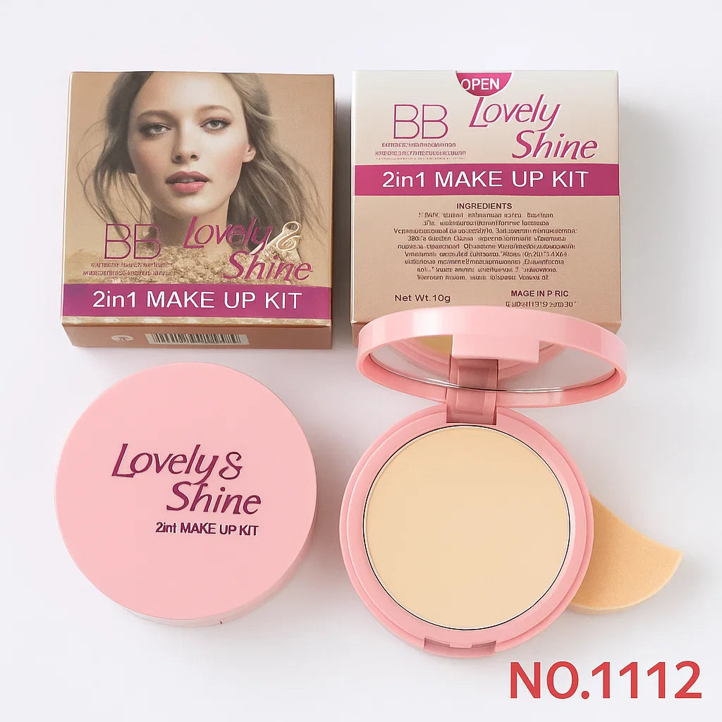 Lovely shine 2in1 face powder Lovely shine
