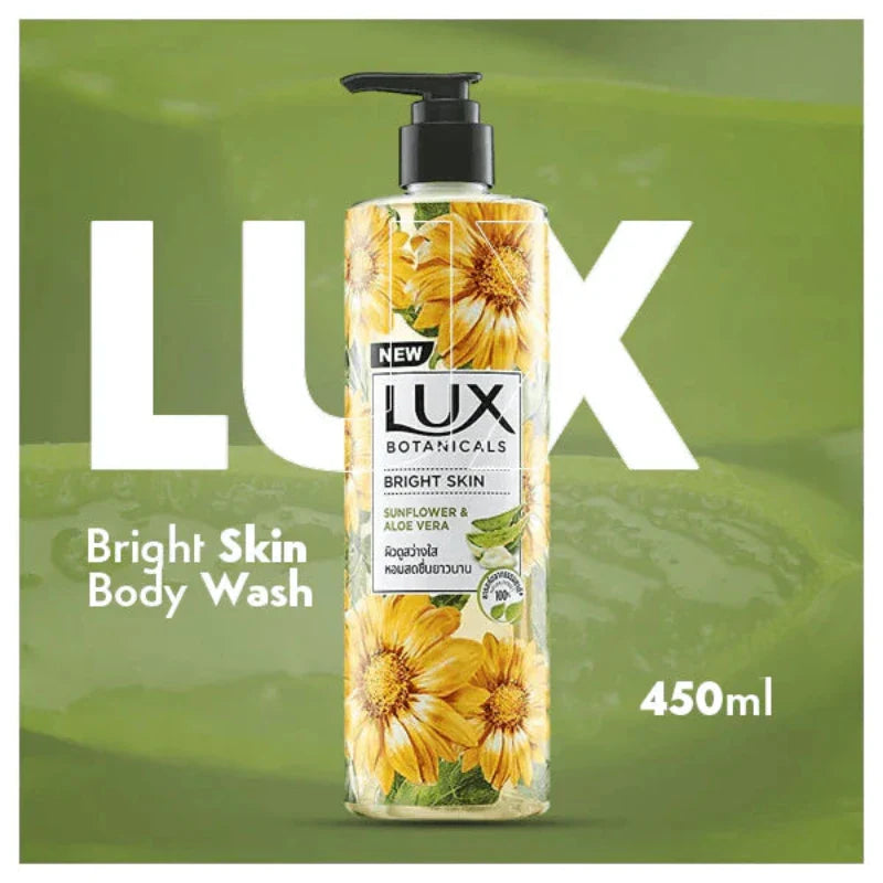 Lux Botanicals Bright Skin Body Wash 450ml Lux
