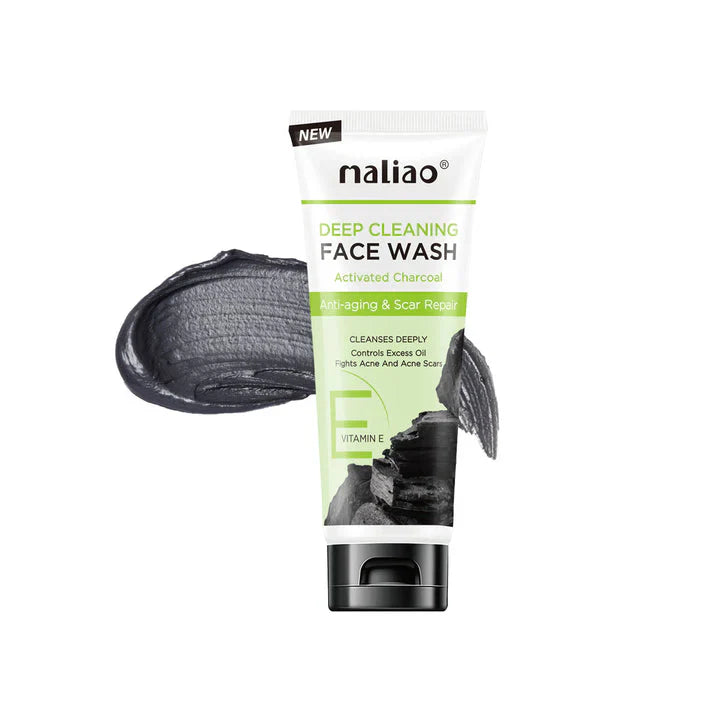 Maliao Charcoal Face Wash with Activated Charcoal - 130g Maliao
