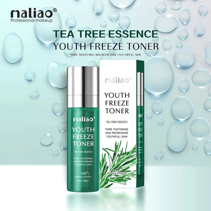 Maliao Youth Freeze Toner with Tea Tree Green - 100ml Maliao