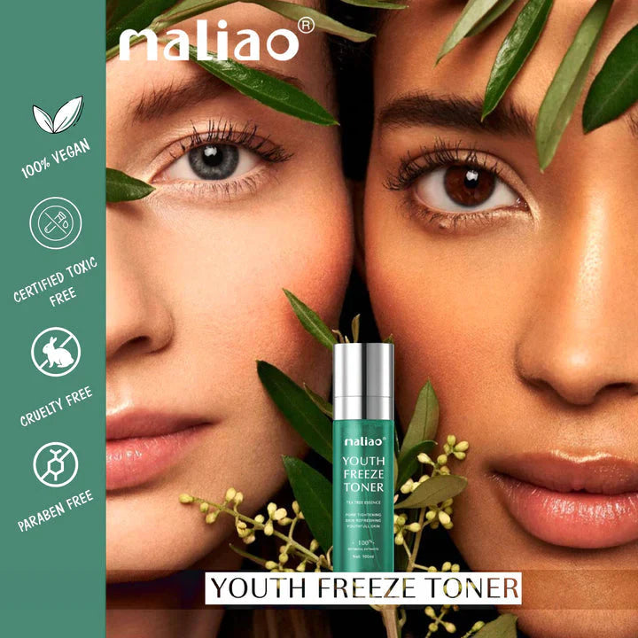 Maliao Youth Freeze Toner with Tea Tree Green - 100ml Maliao
