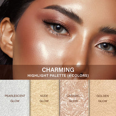 Maliao Charming Highlight Palette (4 Colors) Maliao