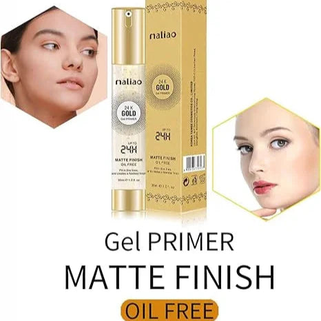 MALIAO 24K Gold Gel Matte Finish Oil-Free Primer  - 30ml Maliao