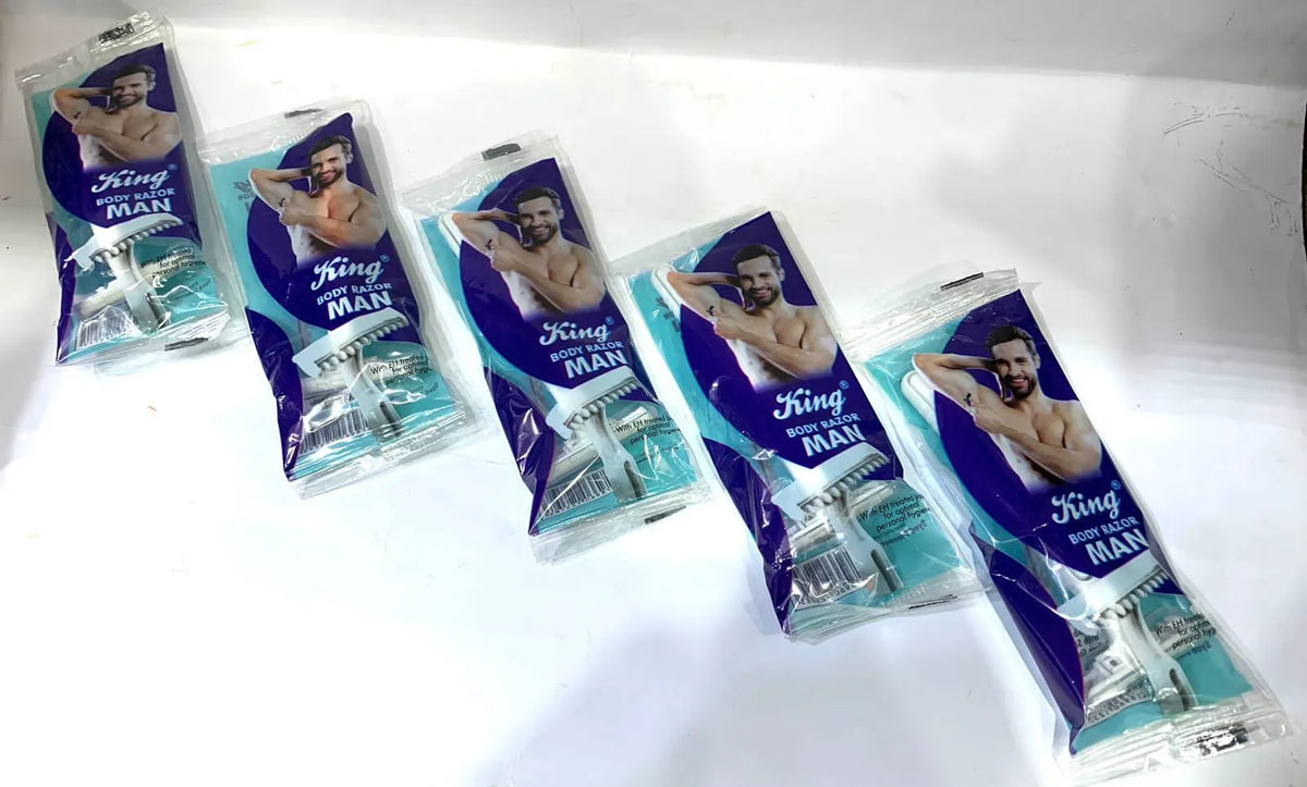 Original King Man Body Razor For Man 05 Pcs Set King Man