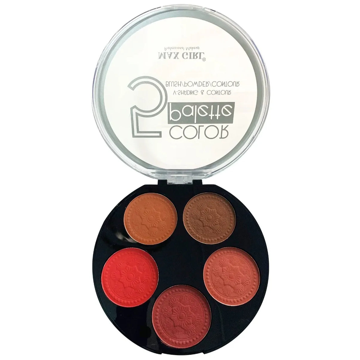 MAX GIRL Professional Makeup 5 Color Palette Blush Powder Contour MAX GIRL