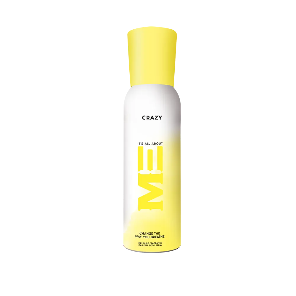 ME Crazy Gas Free Body Spray - 120ml ME