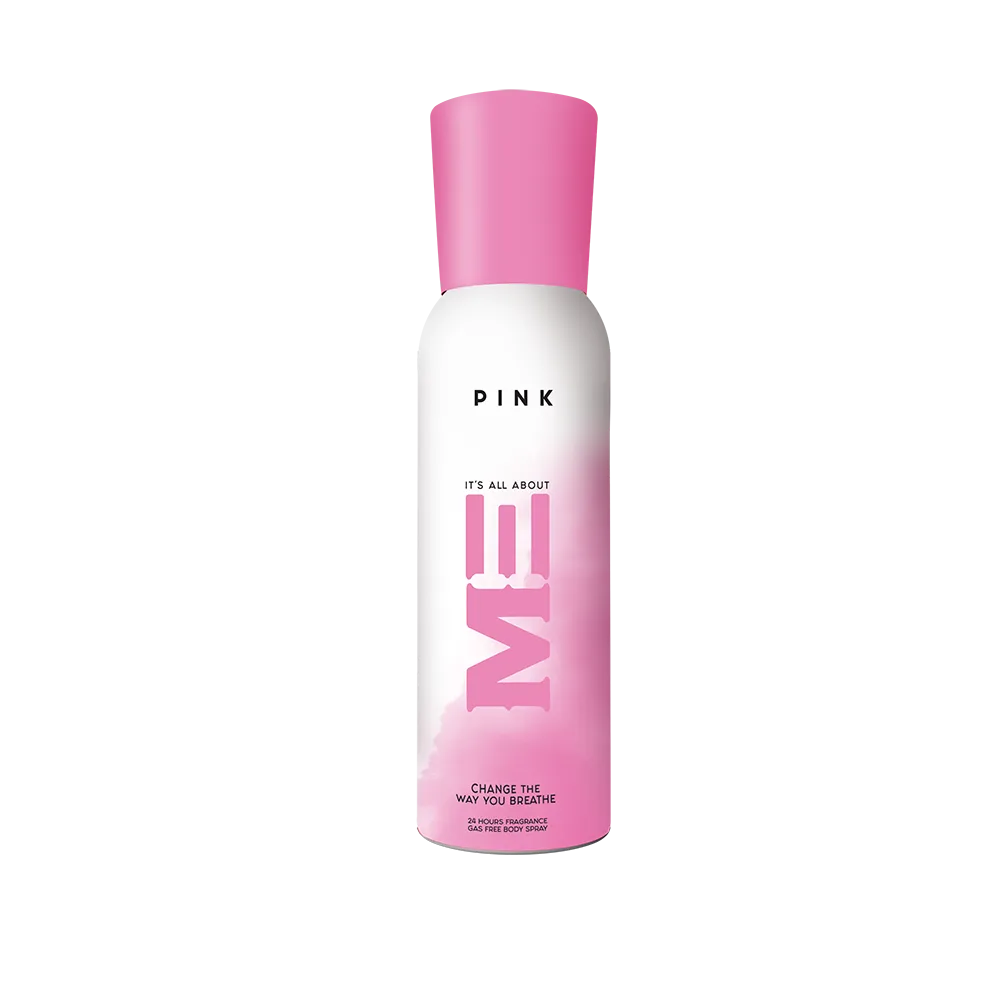 ME Pink Gas Free Body Spray - 120ml ME