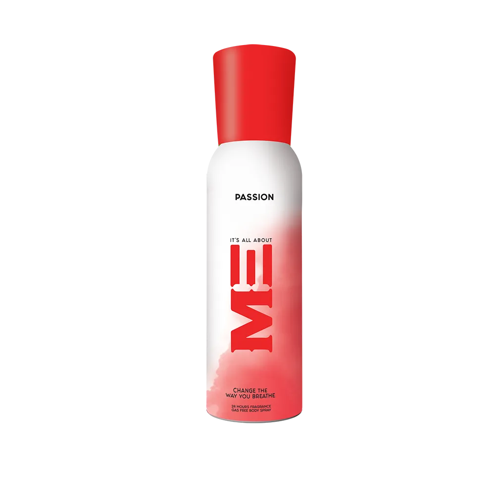 ME Passion Gas Free Body Spray - 120ml ME