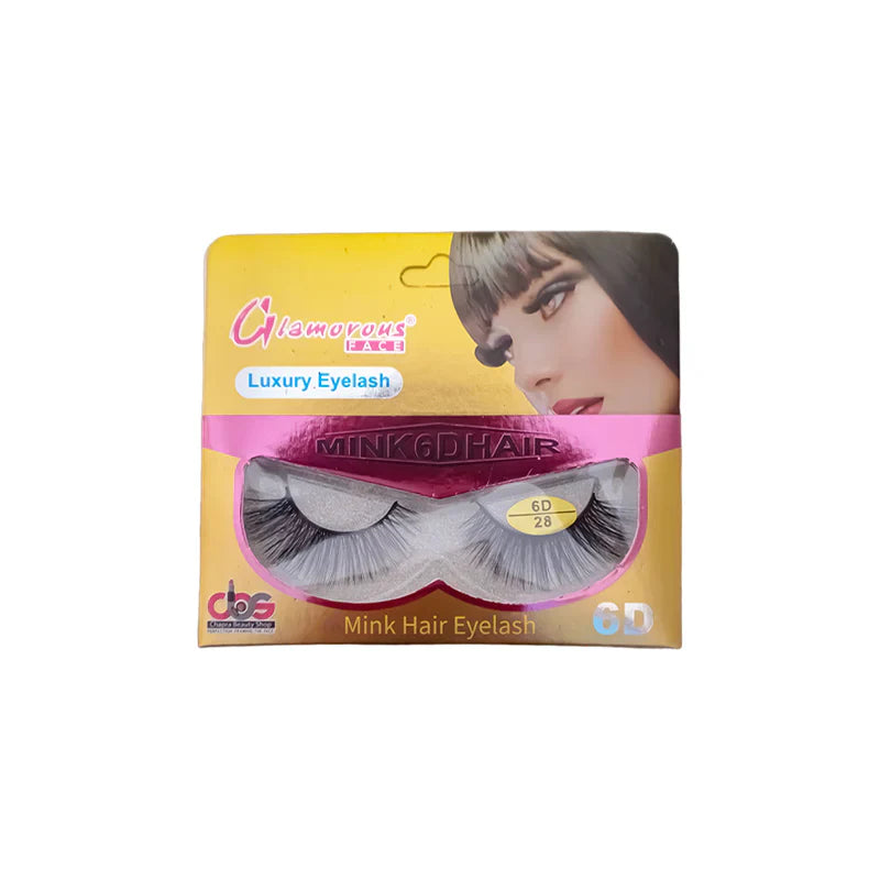 Glamorous Face 6D Mink Hair Eyelashes 10 Pieces GF 8061 Glamorous Face