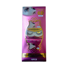 Glamorous Face 6D Mink Hair Eyelashes 10 Pieces GF 8060 Glamorous Face