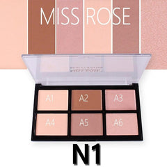 MISS ROSE Contour and Highlight Palette Miss Rose