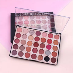 MISS ROSE Eye Shadow Palette - 35 Color Miss Rose