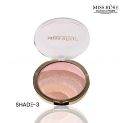 MISS ROSE 5 in 1 Eye Shadow & Highlighter Palette Miss Rose