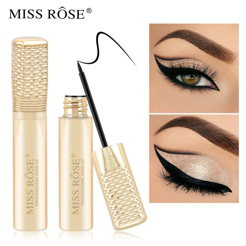 MISS ROSE Black Eyeliner Gold Miss Rose