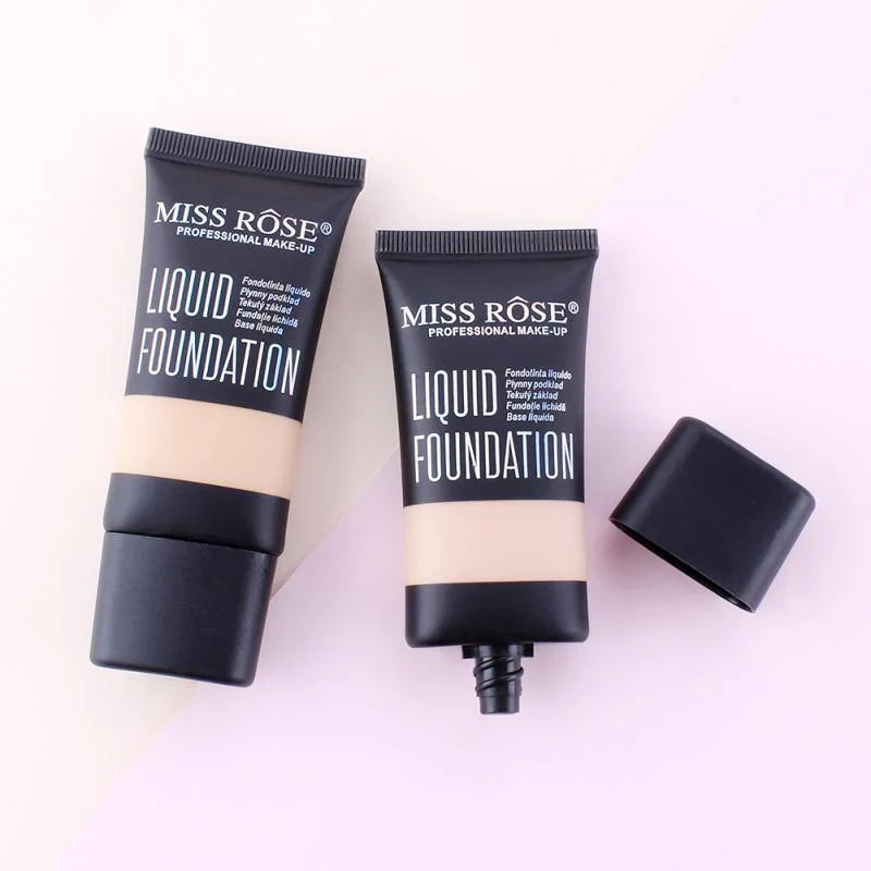 MISS ROSE Liquid Foundation Oil Free Lightweight - 35g Miss Rose