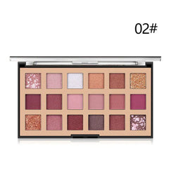 Miss Rose Rose Gold Eyeshadow Palette -  18 Colors Miss Rose