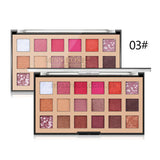 Miss Rose Rose Gold Eyeshadow Palette -  18 Colors