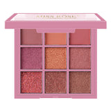 MISS ROSE  Pearlescent Powder Matte Eyeshadow Palette - 9 Colors