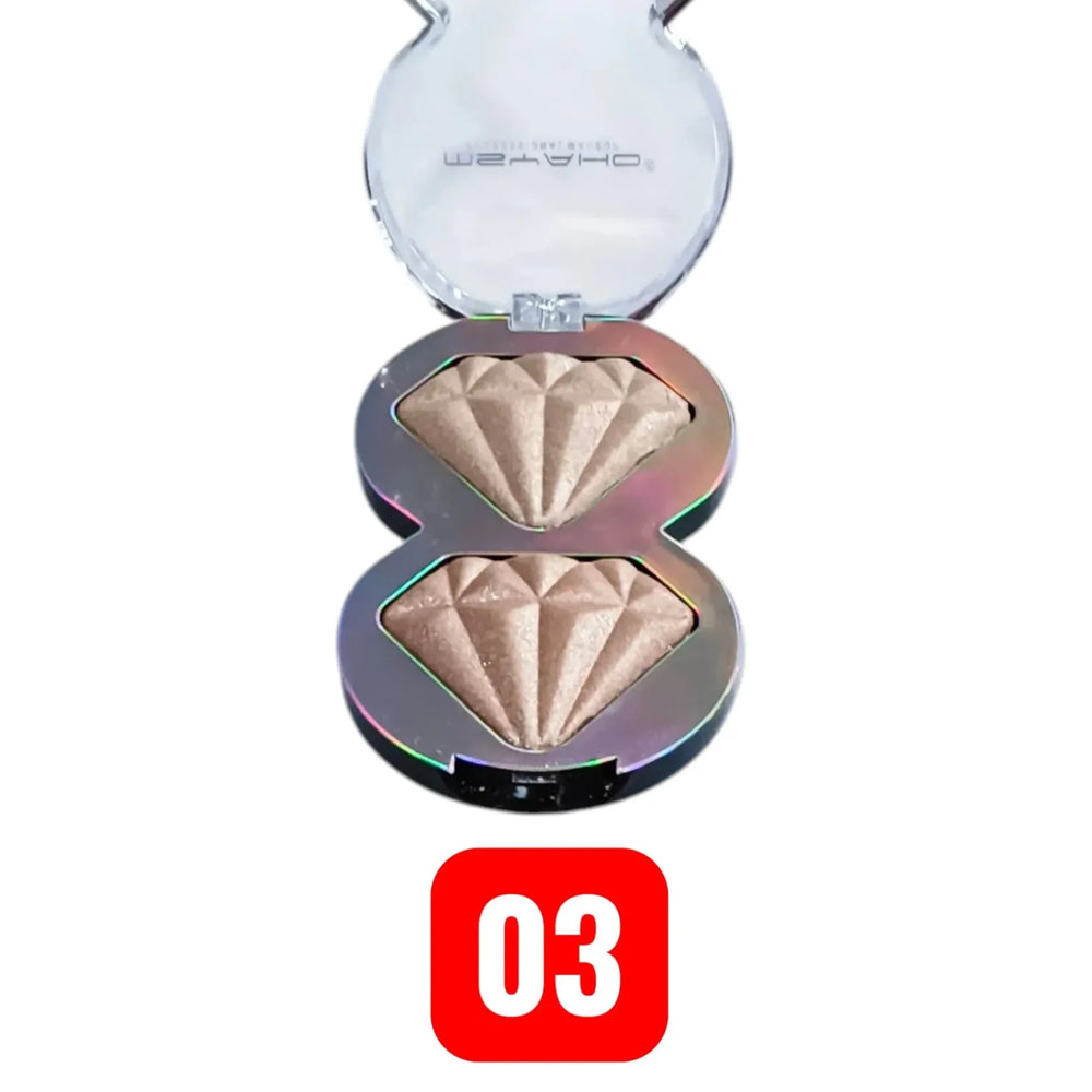 MSYAHO 2-in-1 Baked Powder Highlighter MSYAHO