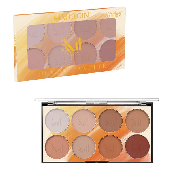 MUICIN - 8 Colors Professional Contour Palette Muicin